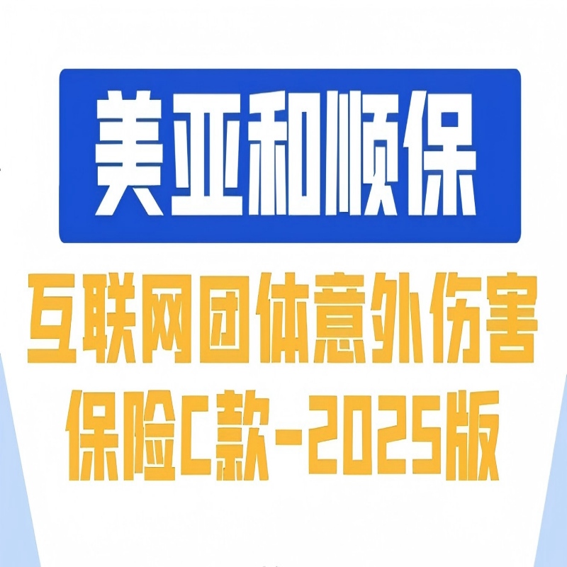 美亚和顺保互联网团体意外险C款-2025版